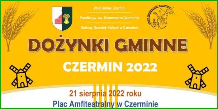 Miniaturka artykułu Dożynki Gminne w Czerminie – 21 sierpnia 2022 r.