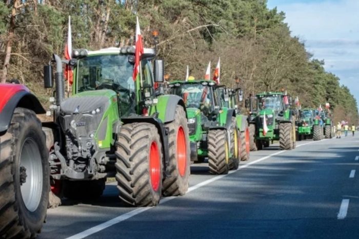 Miniaturka artykułu Protest rolników w Powiecie Mieleckim !!