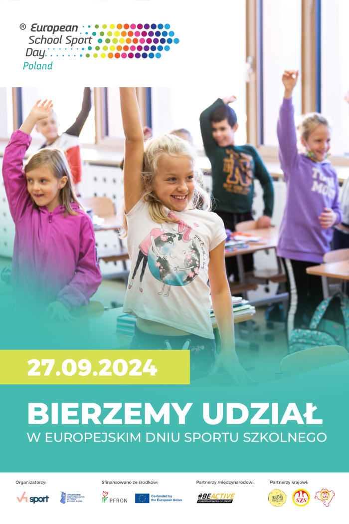 Miniaturka artykułu Europejski Dzień Sportu Szkolnego (European School Sport Day – ESSD)!