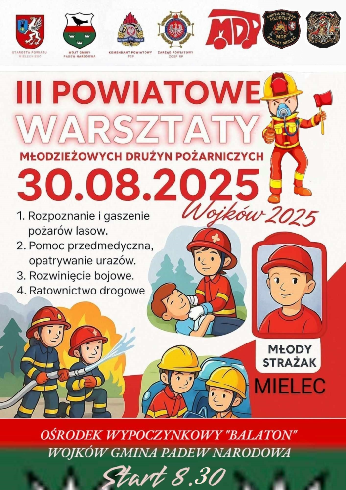 Miniaturka artykułu III POWIATOWE WARSZTATY MŁODZIEŻOWYCH DRUŻYN POŻARNICZYCH WOJKÓW 2025