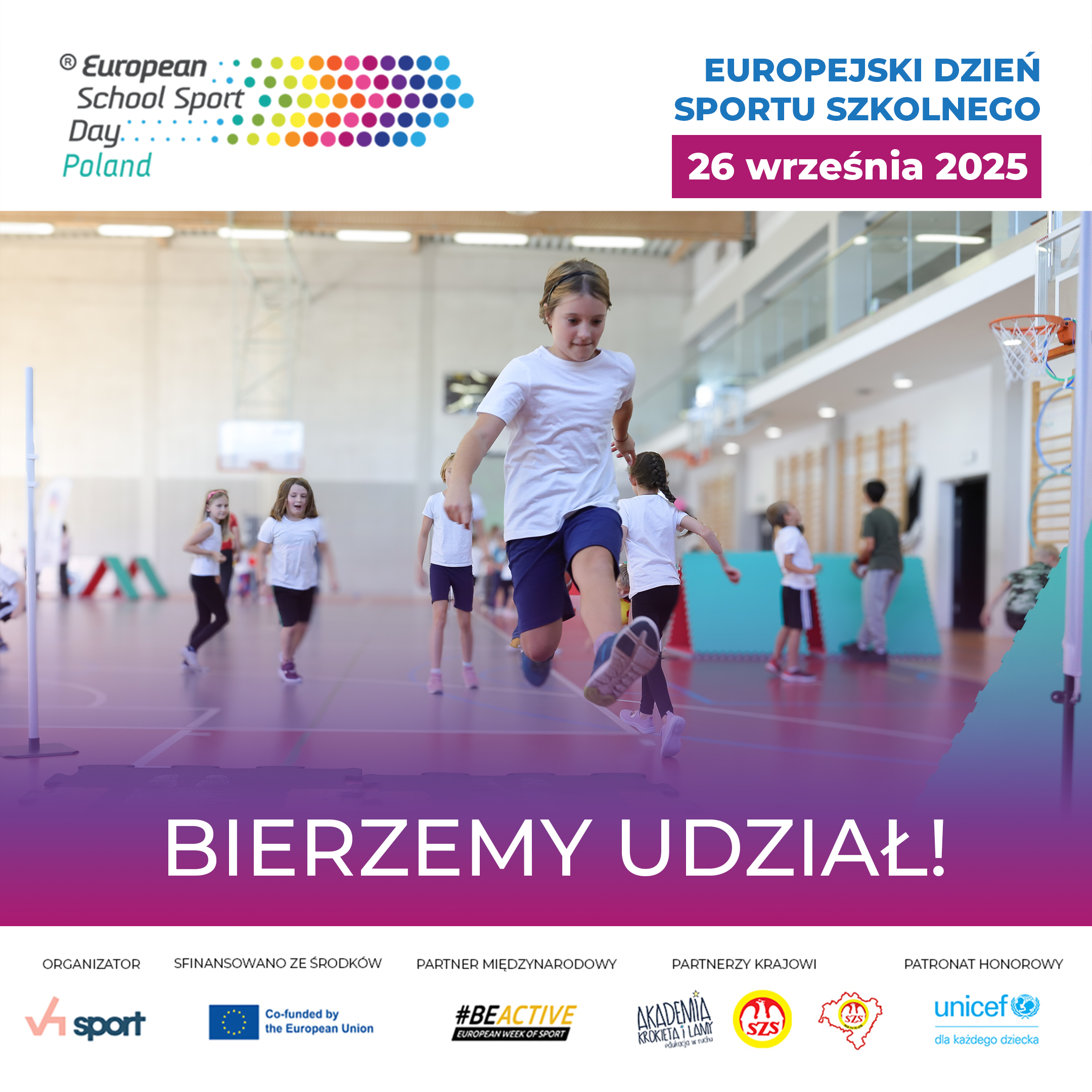 Miniaturka artykułu Obchody Europejskiego Dnia Sportu Szkolnego (ESSD – European School Sport Day)