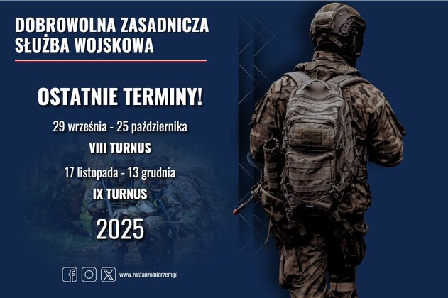 Miniaturka artykułu Dobrowolna Zasadnicza Służba Wojskowa- Podejmij wyzwanie!