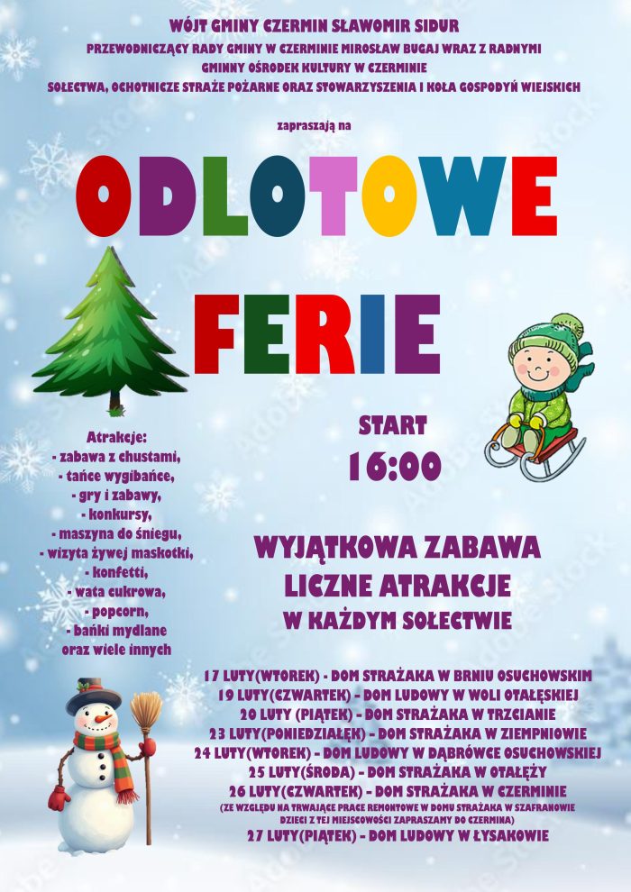 Miniaturka artykułu ODLOTOWE FERIE 2026