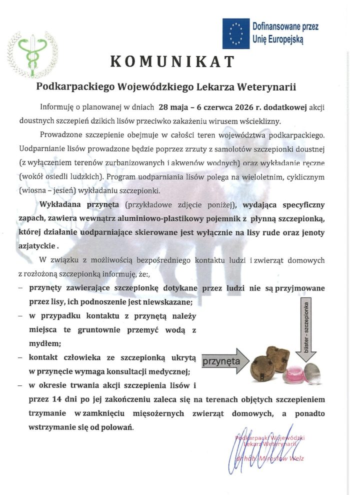 Miniaturka artykułu Komunikat