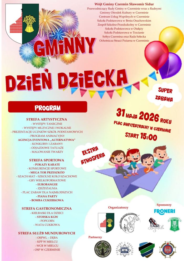 Miniaturka artykułu GMINNY DZIEŃ DZIECKA 2026
