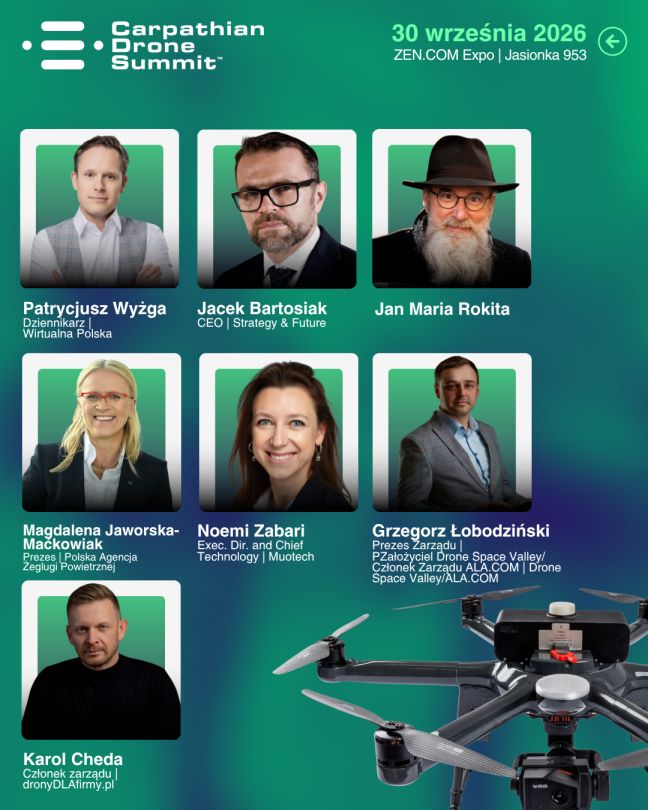 Miniaturka artykułu Carpathian Drone Summit 2026 – tu spotyka się przyszłość technologii autonomicznych