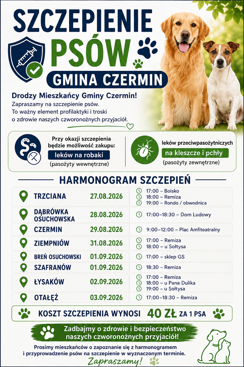 Miniaturka artykułu Szczepienie psów
