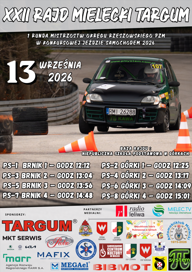 Miniaturka artykułu XIII Rajd Mielecki TARGUM